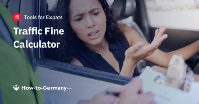 Traffic Fine Calculator for Germany